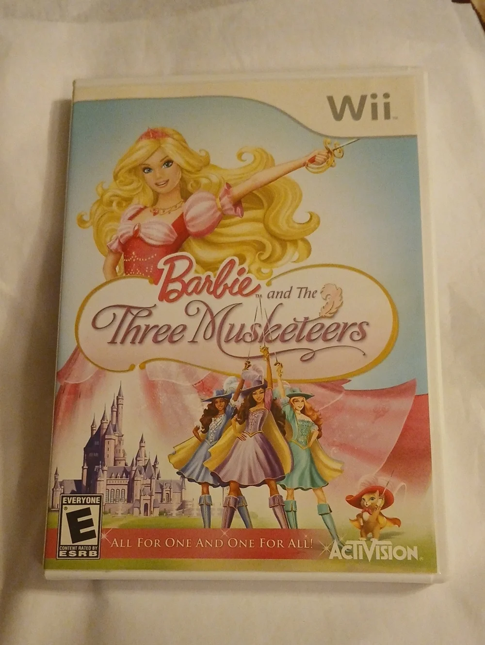 🍊3/$15🍊 Barbie and The Three Musketeers Wii Game